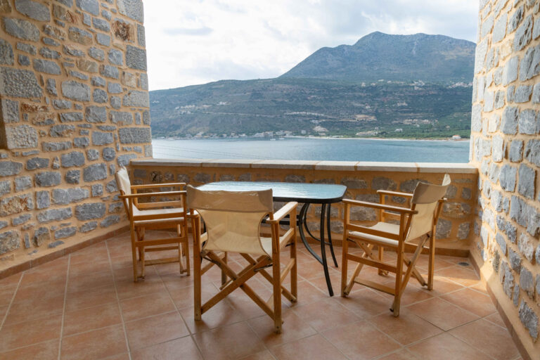 Superior Studio with Sea View in Neo Oitylo